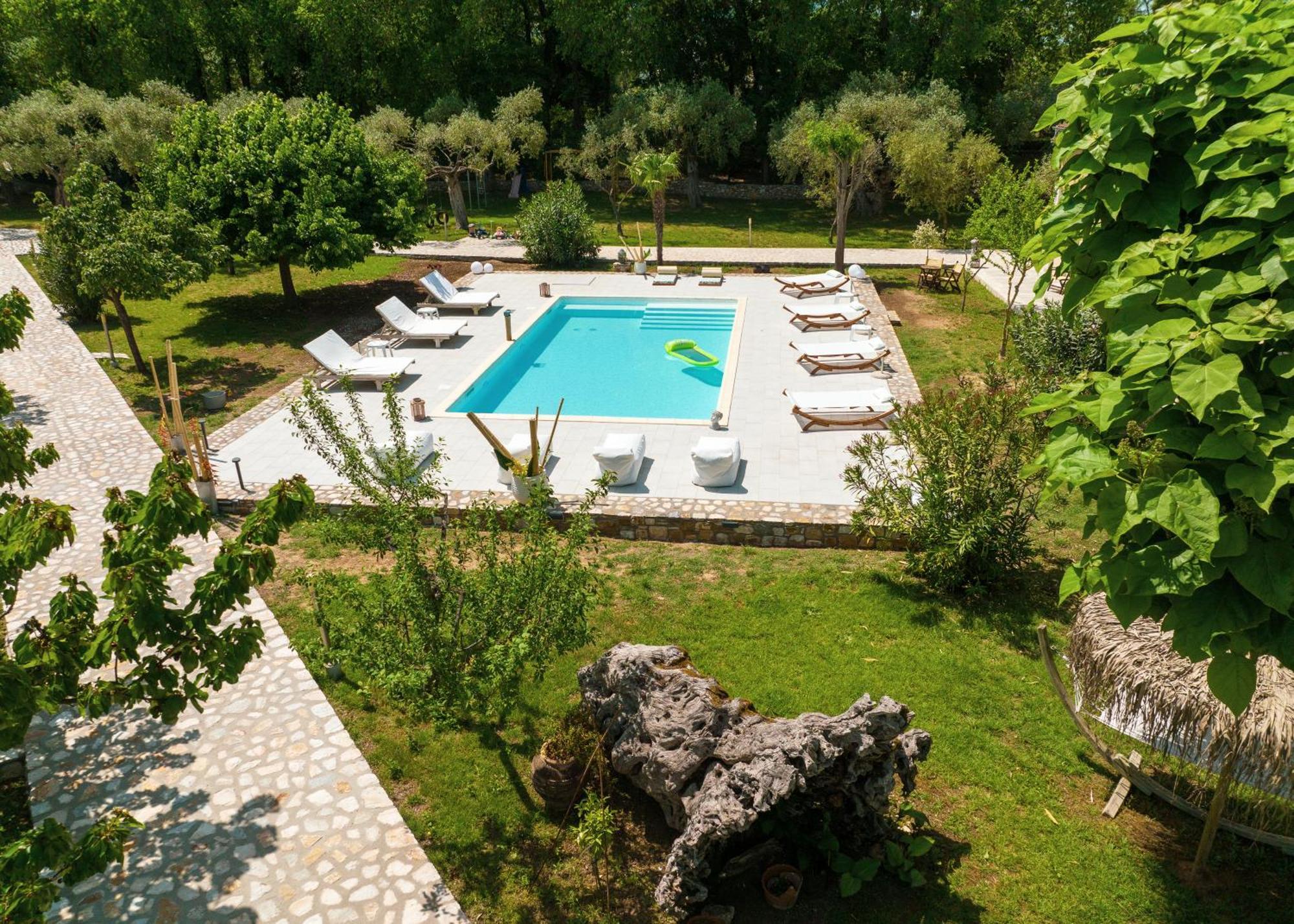 Natura Bungalows-Villa Limenas  Luaran gambar